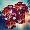 Virginia Tech Hokies NCAA Flower Hawaii Shirt For Fans Ver 27