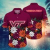 Virginia Tech Hokies NCAA Flower Hawaii Shirt For Fans Ver 28