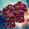 Virginia Tech Hokies NCAA Flower Hawaii Shirt For Fans Ver 33