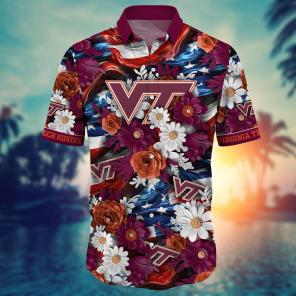 Virginia Tech Hokies NCAA Hawaii Shirt Ver 3