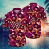 Virginia Tech Hokies NCAA Hawaiian Shirt for This Summer Customize Shirt Any Team