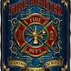 Volunteer Fire Tradition Sacrifice Throw Blanket - 50" x 60"