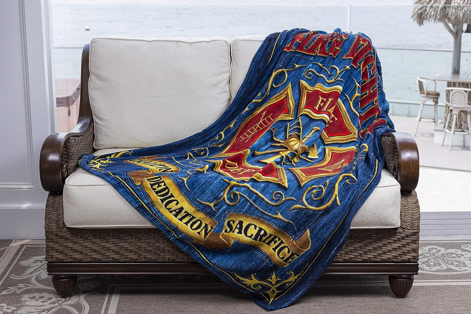 Volunteer Fire Tradition Sacrifice Throw Blanket - 50" x 60"