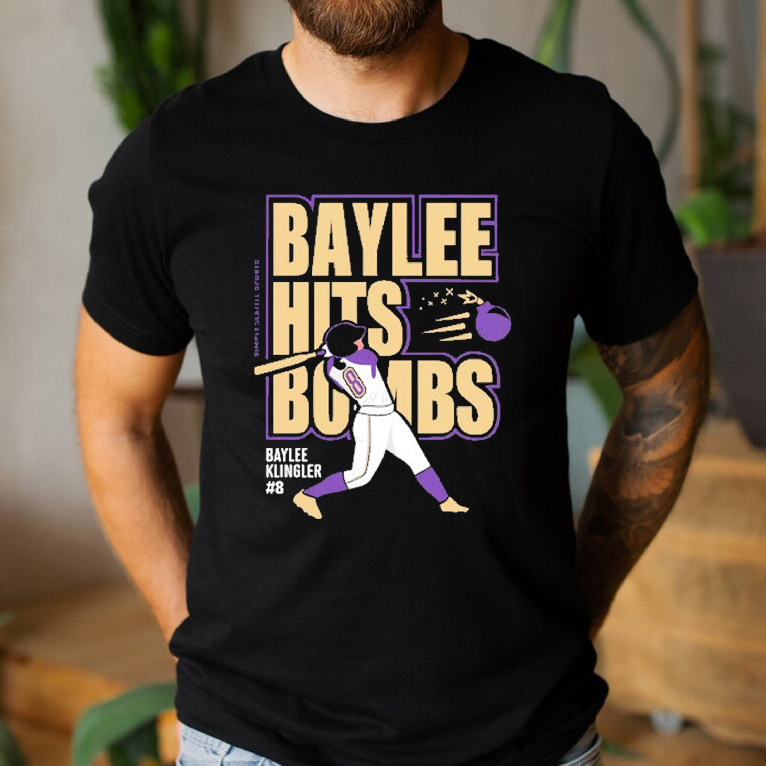 Washington Huskies Baylee Hits Bombs Shirt - Support the Star Player