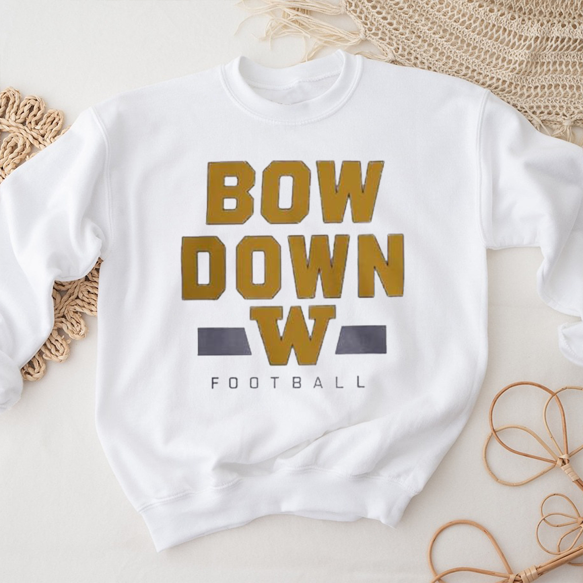 Washington Huskies Football Bow Down Shirt - Show Your Team Spirit