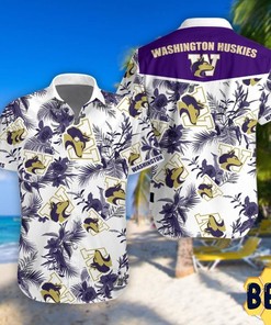 Washington Huskies Football Trending Hawaiian Shirt - Unleash Your Husky Spirit