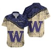Washington Huskies Genuine Purple Gold NCAA Hawaiian Shirt