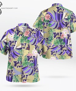 Washington Huskies Hawaiian Shirts And Beach Shorts - Perfect Summer Outfit for Fans