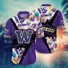 Washington Huskies NCAA Flower Hawaii Shirt For Fans Ver 12