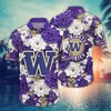 Washington Huskies NCAA Flower Hawaii Shirt For Fans Ver 13