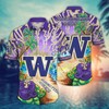 Washington Huskies NCAA Flower Hawaii Shirt For Fans Ver 2