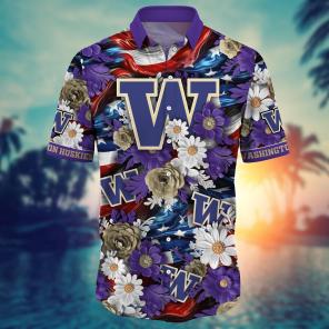 Washington Huskies NCAA Hawaii Shirt Ver 3