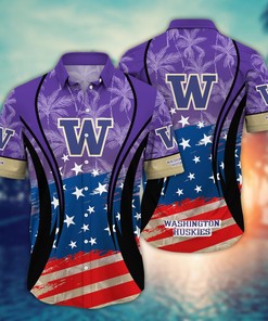 Washington Huskies NCAA Hawaiian Shirt For Fans