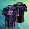 Washington Huskies Ncaa Hawaiian Shirt For Men And Women - Perfect Gift for Husky Fans
