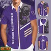 Washington Huskies Short Sleeve Hawaiian Shirt - Go Huskies!