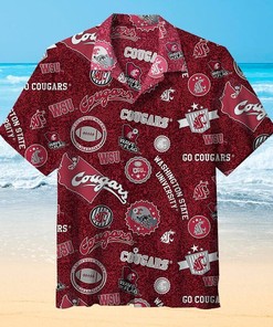 Washington State Cougars Limited Hawaiian Shirt - Perfect Gift For Fans