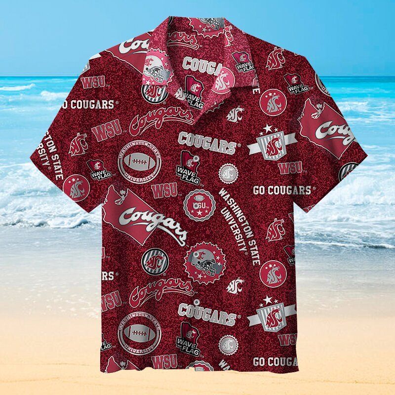 Washington State Cougars Limited Hawaiian Shirt - Perfect Gift For Fans