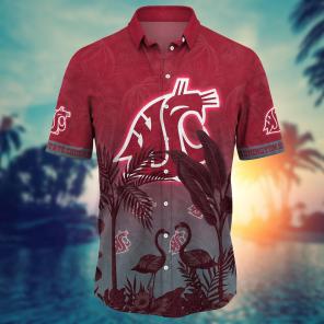 Washington State Cougars NCAA Flower Hawaii Shirt For Fans Ver 10