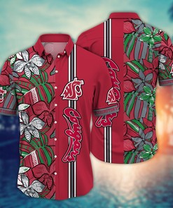 Washington State Cougars NCAA Flower Hawaii Shirt For Fans Ver 14