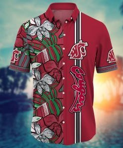 Washington State Cougars NCAA Flower Hawaii Shirt For Fans Ver 14