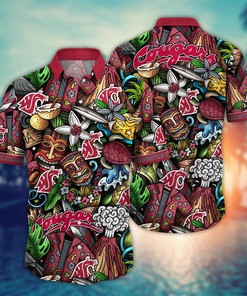 Washington State Cougars NCAA Flower Hawaii Shirt For Fans Ver 17