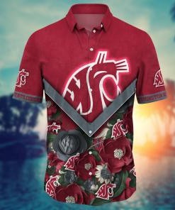 Washington State Cougars NCAA Flower Hawaii Shirt For Fans Ver 18