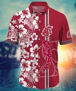 Washington State Cougars NCAA Flower Hawaii Shirt For Fans Ver 20