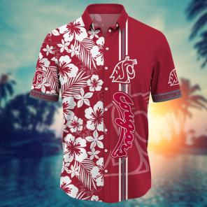 Washington State Cougars NCAA Flower Hawaii Shirt For Fans Ver 20