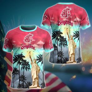 Washington State Cougars NCAA Flower Hawaii Shirt For Fans Ver 22