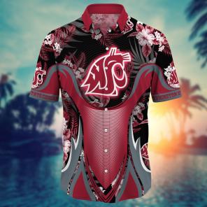 Washington State Cougars NCAA Flower Hawaii Shirt For Fans Ver 24