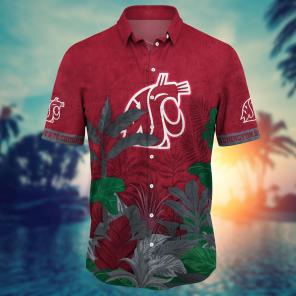 Washington State Cougars NCAA Flower Hawaii Shirt For Fans Ver 28