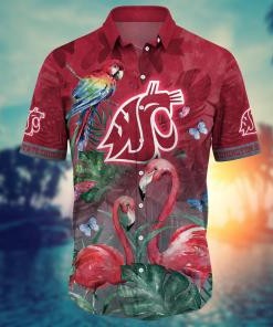 Washington State Cougars NCAA Flower Hawaii Shirt For Fans Ver 29