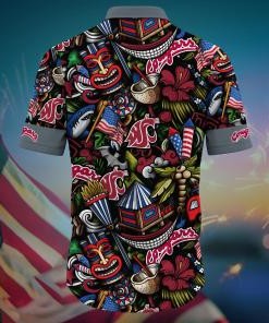 Washington State Cougars NCAA Flower Hawaii Shirt For Fans Ver 3