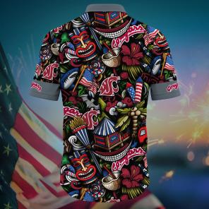 Washington State Cougars NCAA Flower Hawaii Shirt For Fans Ver 3