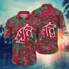 Washington State Cougars NCAA Flower Hawaii Shirt For Fans Ver 30