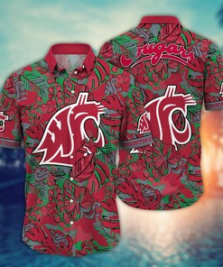 Washington State Cougars NCAA Flower Hawaii Shirt For Fans Ver 30