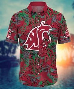 Washington State Cougars NCAA Flower Hawaii Shirt For Fans Ver 30
