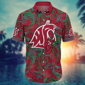 Washington State Cougars NCAA Flower Hawaii Shirt For Fans Ver 30