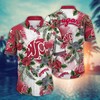 Washington State Cougars NCAA Flower Hawaii Shirt For Fans Ver 31