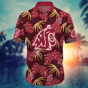 Washington State Cougars NCAA Flower Hawaii Shirt For Fans Ver 32