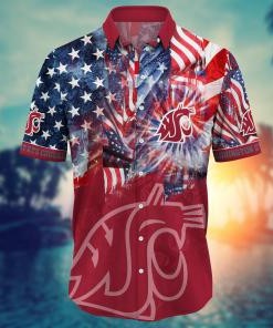Washington State Cougars NCAA Flower Hawaii Shirt For Fans Ver 33