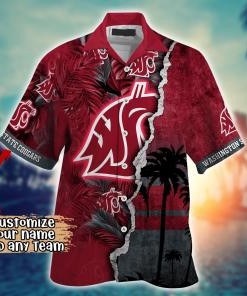 Washington State Cougars NCAA Flower Hawaii Shirt For Fans Ver 34