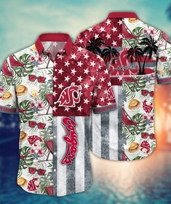 Washington State Cougars NCAA Flower Hawaii Shirt For Fans Ver 7