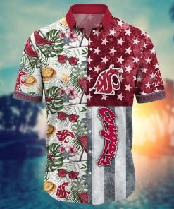 Washington State Cougars NCAA Flower Hawaii Shirt For Fans Ver 7