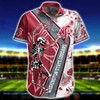 Washington State Cougars Skeleton Aloha Short Sleeve Shirt great for NCAA fans 