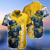 West Virginia Mountaineers Baby Yoda NCAA Hawaiian Shirt and Shorts Set 