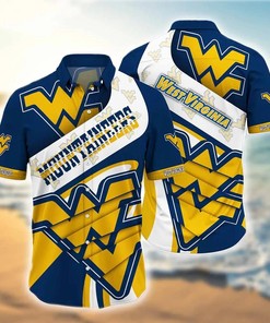 West Virginia Mountaineers Classic Blue Hawaii Shirt