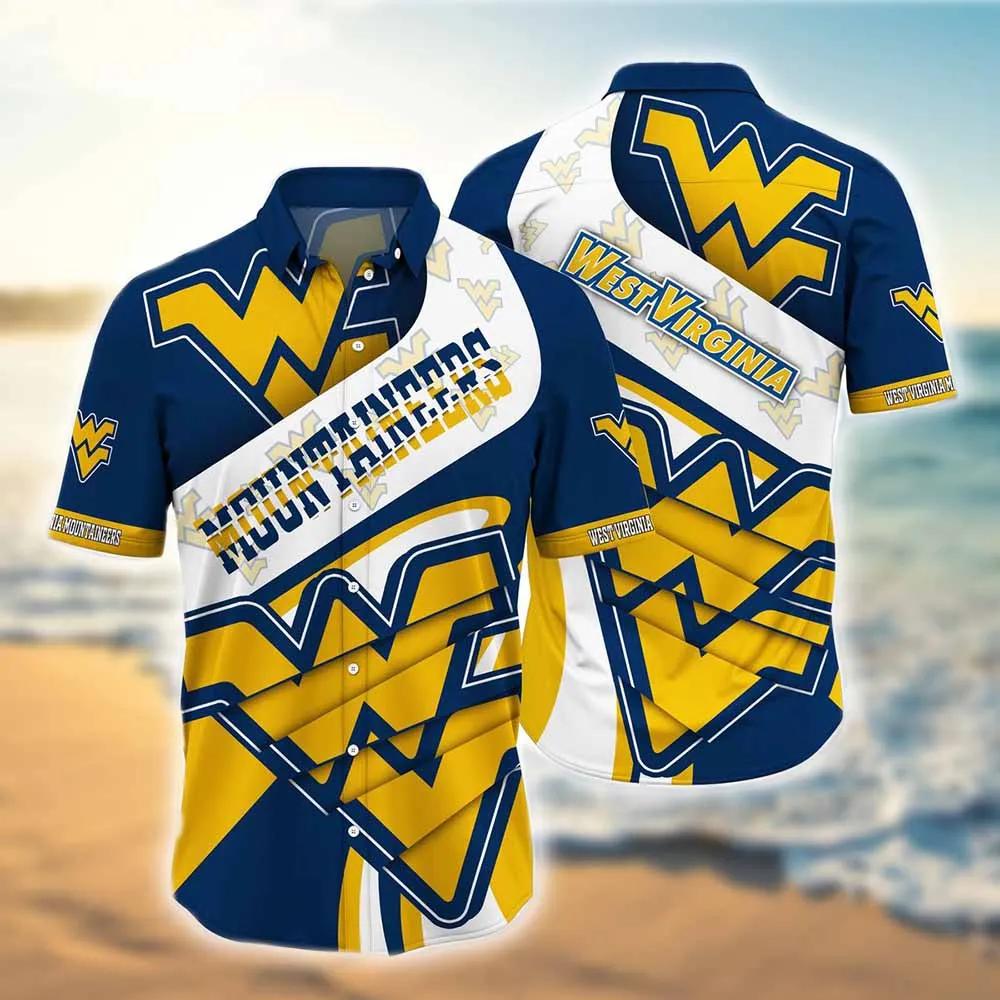 West Virginia Mountaineers Classic Blue Hawaii Shirt