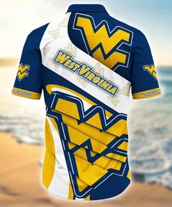 West Virginia Mountaineers Classic Blue Hawaii Shirt