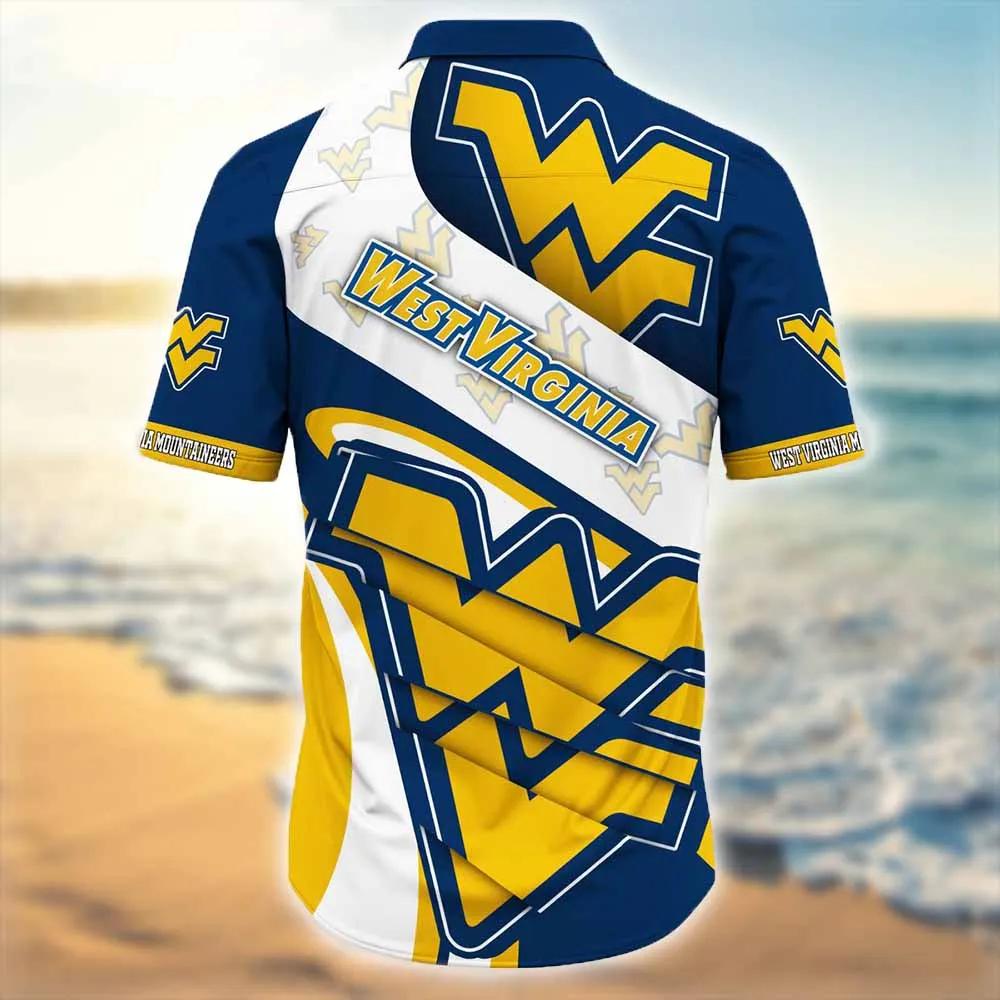 West Virginia Mountaineers Classic Blue Hawaii Shirt